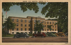 Oneida City Hospital Postcard