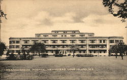 Meadowbrook Hospital, Long Island Postcard