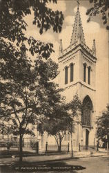 St. Patrick's Church Newburgh, NY Postcard Postcard Postcard