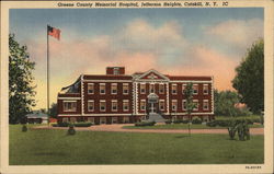 Greene County Memorial Hospital, Jefferson Heights Catskill, NY Postcard Postcard Postcard