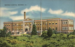 Westerly Hospital Postcard