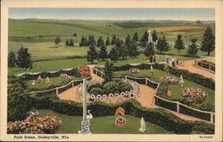 Park Scene Postcard