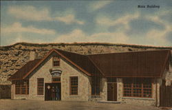 Main Building, Cave of the Mounds Postcard