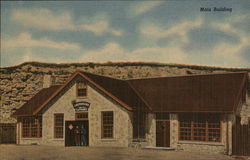 Main Building, Cave of the Mounds Blue Mounds, WI Postcard Postcard Postcard