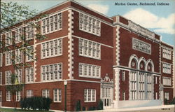 Morton Center Richmond, IN Postcard Postcard Postcard