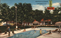 Park Motel, U.S. Hwy. 62 - 180 - 285 Postcard
