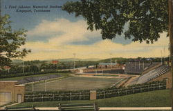 J. Fred Johnson Memorial Stadium Kingsport, TN Postcard Postcard Postcard