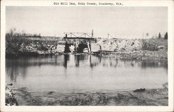 Old Mill Dam, Eddy Creek Couderay, WI Postcard Postcard Postcard