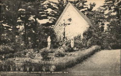 Cemetery Group, Durward's Glen Postcard