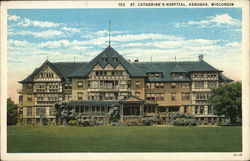 St. Catherine's Hospital Kenosha, WI Postcard Postcard Postcard