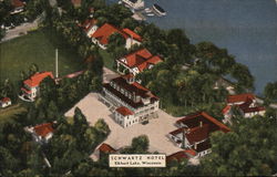 Schwartz Hotel Postcard