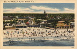 The Pavilion Myrtle Beach, SC Postcard Postcard Postcard