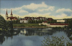 Gonzaga University and St. Aloysius Church Spokane, WA Postcard Postcard Postcard