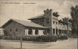 Southern Pacific Station Tucson, AZ Postcard Postcard Postcard