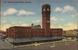 Dearborn Street Station Postcard