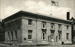 U. S. Post Office Du Quoin, IL Postcard Postcard Postcard