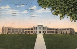 Stephen F. Austin High School Postcard