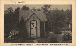 Dolly Dimple Cabins Manchester, NH Postcard Postcard Postcard