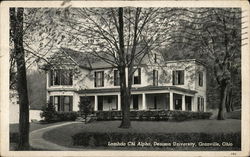 Lambda Chi Alpha, Denison University Postcard