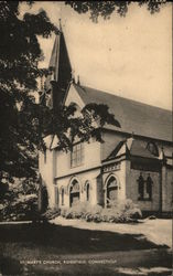 St. Mary's Church Ridgefield, CT Postcard Postcard Postcard