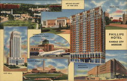 Hotel Phillips Postcard