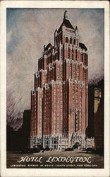 Hotel Lexington, Lexington Avenue at Forty-Eighth Street New York, NY Postcard Postcard Postcard