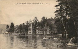 Lake Spofford Hotel Postcard