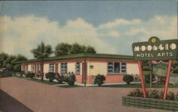Moonglo Motel Apartments Postcard