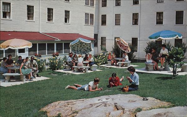 Lee Hall Patio, Blue Ridge Assembly Black Mountain North Carolina