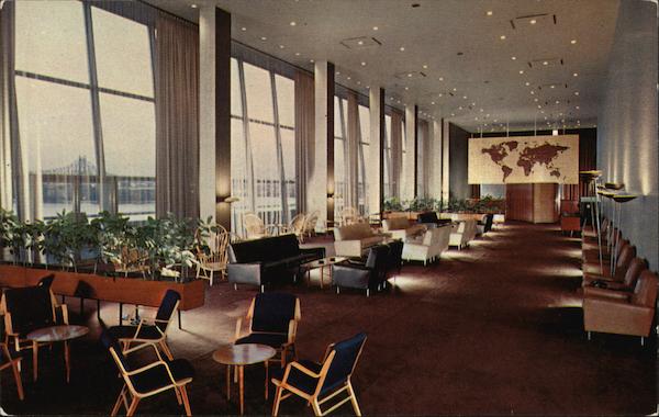 United Nations Delegates' Lounge New York