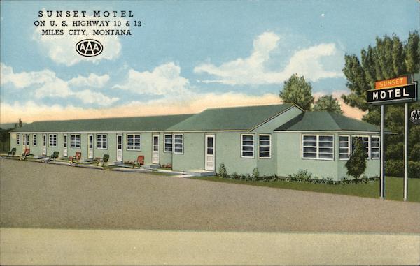 Sunset Motel Miles City Montana