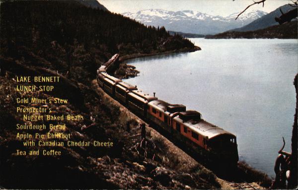 Lake Bennett Lunch Stop BC Canada British Columbia