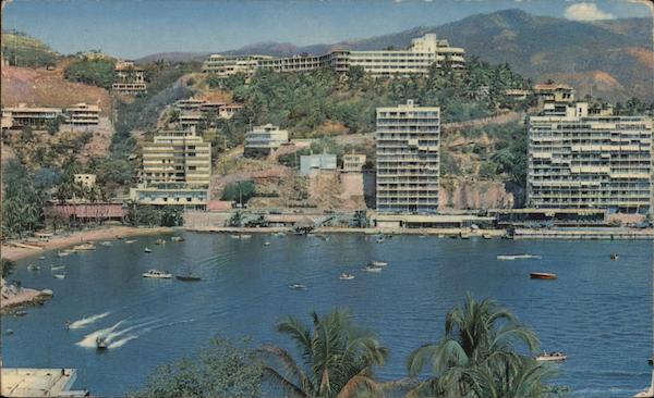 Panoramic View of City Acapulco Mexico