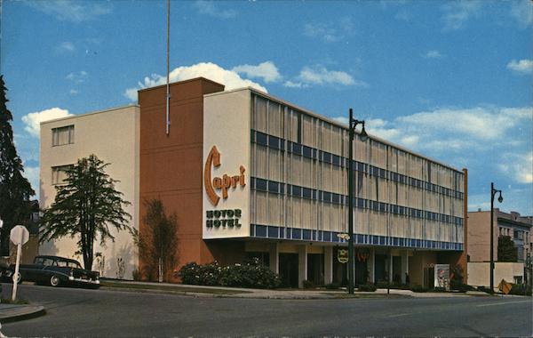 Capri Motor Hotel Vancouver BC Canada British Columbia