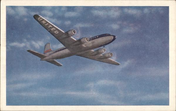 United's DC-6 Mainliner 300 Aircraft