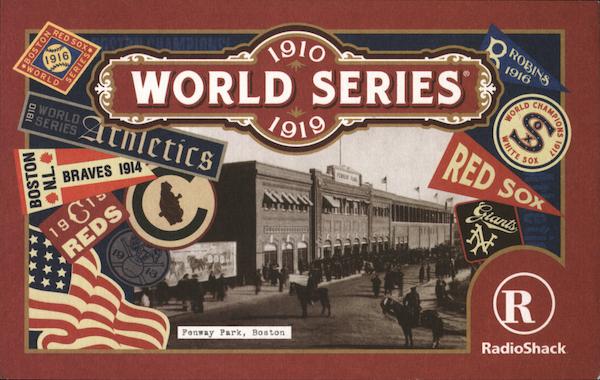 Boston Red Sox World Series 1910-1919 National Baseball Hall of Fame
