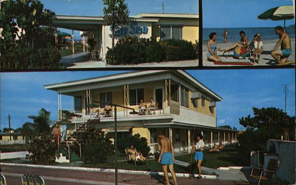 Sun Sea Apartments and Motel, 3910 Gulf Boulevard Saint Petersburg Beach Florida
