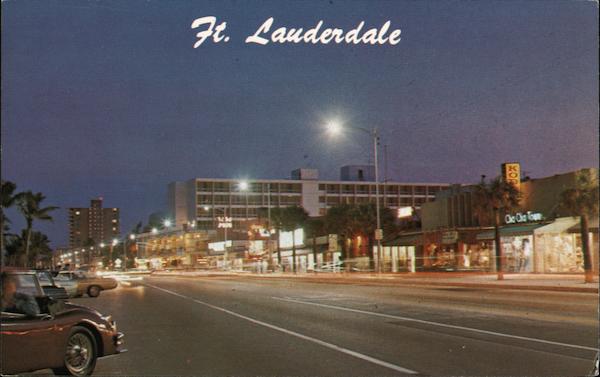 Los Olas and Atlantic Boulevard Fort Lauderdale Florida