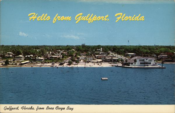 Hello from Gulfport, Florida