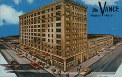 The Vance Motor Hotel Seattle, WA Postcard Postcard Postcard