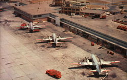 Buffalo Municipal Airport Postcard