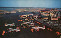 La Guardia Airport Postcard