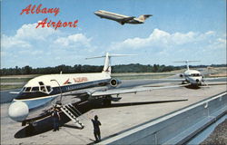 Albany Airport Postcard