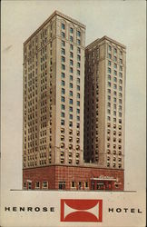Henrose Hotel Detroit, MI Postcard Postcard Postcard