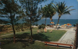 Edgemar Apartments Beach Patio Lauderdale-by-the-Sea, FL Postcard Postcard Postcard