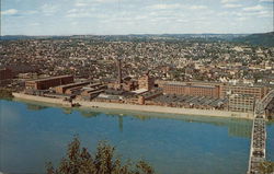 Bird's-Eye View New Kensington, PA Postcard Postcard Postcard