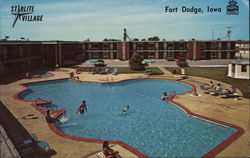 Starlight Village Fort Dodge, IA Postcard Postcard Postcard