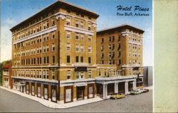 Hotel Pines Pine Bluff, AR Postcard Postcard Postcard