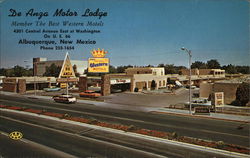 De Anza Motor Lodge Postcard