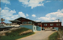 Cliff House Motel and Restaurant Postcard